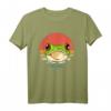 Vintage Frosch Amphibien Tier Gesicht Herpetologie T-Shirt für Froschliebhaber & Tierfreunde – Trendiges Design