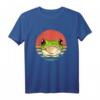 Vintage Frosch Amphibien Tier Gesicht Herpetologie T-Shirt für Froschliebhaber & Tierfreunde – Trendiges Design