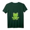 Damen Lustiges Frosch T-Shirt mit V-Ausschnitt – Cooles Frosch Motiv für Kinder und Erwachsene, Froschliebhaber Geschenkidee