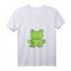 Damen Lustiges Frosch T-Shirt mit V-Ausschnitt – Cooles Frosch Motiv für Kinder und Erwachsene, Froschliebhaber Geschenkidee