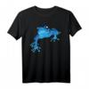 Blauer Frosch Amphibie T-Shirt – Einzigartiges Geschenkidee zum Geburtstag und Weihnachten für Natur- und Tierliebhaber