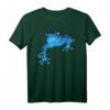 Blauer Frosch Amphibie T-Shirt – Einzigartiges Geschenkidee zum Geburtstag und Weihnachten für Natur- und Tierliebhaber