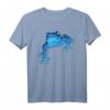 Blauer Frosch Amphibie T-Shirt – Einzigartiges Geschenkidee zum Geburtstag und Weihnachten für Natur- und Tierliebhaber