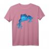 Blauer Frosch Amphibie T-Shirt – Einzigartiges Geschenkidee zum Geburtstag und Weihnachten für Natur- und Tierliebhaber
