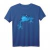 Blauer Frosch Amphibie T-Shirt – Einzigartiges Geschenkidee zum Geburtstag und Weihnachten für Natur- und Tierliebhaber