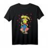 Lustiges Frosch auf Pilz T-Shirt mit Herzen – Perfekt für Cottagecore, Naturecore & Tierliebhaber, für Männer, Frauen, Mädchen & Jungen