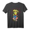Lustiges Frosch auf Pilz T-Shirt mit Herzen – Perfekt für Cottagecore, Naturecore & Tierliebhaber, für Männer, Frauen, Mädchen & Jungen