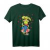 Lustiges Frosch auf Pilz T-Shirt mit Herzen – Perfekt für Cottagecore, Naturecore & Tierliebhaber, für Männer, Frauen, Mädchen & Jungen