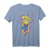 Lustiges Frosch auf Pilz T-Shirt mit Herzen – Perfekt für Cottagecore, Naturecore & Tierliebhaber, für Männer, Frauen, Mädchen & Jungen