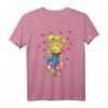 Lustiges Frosch auf Pilz T-Shirt mit Herzen – Perfekt für Cottagecore, Naturecore & Tierliebhaber, für Männer, Frauen, Mädchen & Jungen
