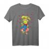 Lustiges Frosch auf Pilz T-Shirt mit Herzen – Perfekt für Cottagecore, Naturecore & Tierliebhaber, für Männer, Frauen, Mädchen & Jungen