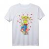 Lustiges Frosch auf Pilz T-Shirt mit Herzen – Perfekt für Cottagecore, Naturecore & Tierliebhaber, für Männer, Frauen, Mädchen & Jungen