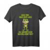 HapFrog Frosch T-Shirt mit Spruch – Humorvolles Statement für Menschen, die ihre Ruhe wollen