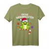 Lustiges Weihnachts Frosch T-Shirt mit Mütze – Perfekt für Weihnachtsfeier, Weihnachtsmarkt & als Geschenk für Kinder und Froschliebhaber