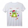 Lustiges Weihnachts Frosch T-Shirt mit Mütze – Perfekt für Weihnachtsfeier, Weihnachtsmarkt & als Geschenk für Kinder und Froschliebhaber