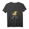 Wanderfrosch Cottagecore Naturliebhaber T-Shirt mit Frosch Motiv - Klassisch geschnitten, doppelt genähter Saum