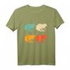 Retro Frosch Shirt Tierliebhaber Vintage Frosch T-Shirt – Lustiges Geschenk für Kinder, Frauen und Männer