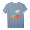 Retro Frosch Shirt Tierliebhaber Vintage Frosch T-Shirt – Lustiges Geschenk für Kinder, Frauen und Männer