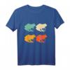 Retro Frosch Shirt Tierliebhaber Vintage Frosch T-Shirt – Lustiges Geschenk für Kinder, Frauen und Männer