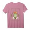 Tarotkarten Hemd mit Teufel, Frosch & Pilz - Cottagecore & Goblincore Vintage T-Shirt für Esoterik Fans