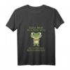 Lustiges Damen T-Shirt mit Spruch 'Geh mir aus dem Weg du unnötiger Sozialkontakt' - Witziges Geschenk für Freunde, Familie, Geburtstags- oder Weihnachtsgeschenk
