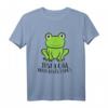 Frosch Mädchen T-Shirt - Nur Ein Mädchen, das Frösche Liebt, perfektes Geschenk für Froschliebhaberinnen und -mütter