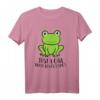Frosch Mädchen T-Shirt - Nur Ein Mädchen, das Frösche Liebt, perfektes Geschenk für Froschliebhaberinnen und -mütter