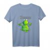 Ohmmm Yoga Frosch T-Shirt – Lustiges Comic Style Frosch Design für Kinder, Teens & Erwachsene, Perfektes Geschenk zu Weihnachten & Geburtstag