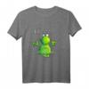 Ohmmm Yoga Frosch T-Shirt – Lustiges Comic Style Frosch Design für Kinder, Teens & Erwachsene, Perfektes Geschenk zu Weihnachten & Geburtstag