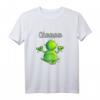 Ohmmm Yoga Frosch T-Shirt – Lustiges Comic Style Frosch Design für Kinder, Teens & Erwachsene, Perfektes Geschenk zu Weihnachten & Geburtstag