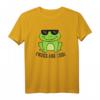 Süßer Cartoon Frosch T-Shirt – Lustiges Froschmotiv für Kinder und Erwachsene, perfekt für Froschliebhaber und Tierfans