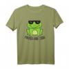 Süßer Cartoon Frosch T-Shirt – Lustiges Froschmotiv für Kinder und Erwachsene, perfekt für Froschliebhaber und Tierfans
