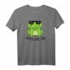 Süßer Cartoon Frosch T-Shirt – Lustiges Froschmotiv für Kinder und Erwachsene, perfekt für Froschliebhaber und Tierfans