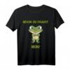 Bevor du fragst Nein lustiges Frosch T-Shirt mit ironischem Spruch - Witziges Geschenk für Freunde, Familie & Humorvolle zu Geburtstag & Weihnachten
