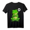 Frosch Nö Frösche Kinder T-Shirt – Lustiges Tiermotiv für Jungen und Mädchen, Perfektes Geschenk zu Geburtstag und Weihnachten