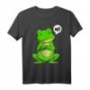 Frosch Nö Frösche Kinder T-Shirt – Lustiges Tiermotiv für Jungen und Mädchen, Perfektes Geschenk zu Geburtstag und Weihnachten