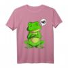 Frosch Nö Frösche Kinder T-Shirt – Lustiges Tiermotiv für Jungen und Mädchen, Perfektes Geschenk zu Geburtstag und Weihnachten