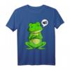 Frosch Nö Frösche Kinder T-Shirt – Lustiges Tiermotiv für Jungen und Mädchen, Perfektes Geschenk zu Geburtstag und Weihnachten