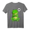 Frosch Nö Frösche Kinder T-Shirt – Lustiges Tiermotiv für Jungen und Mädchen, Perfektes Geschenk zu Geburtstag und Weihnachten
