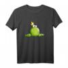 Witziges Froschkönig T-Shirt mit Krone - Lustiges Comic Design, Perfekt als Geschenk für Kinder, Teens, Damen & Herren zu Weihnachten & Geburtstag