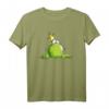 Witziges Froschkönig T-Shirt mit Krone - Lustiges Comic Design, Perfekt als Geschenk für Kinder, Teens, Damen & Herren zu Weihnachten & Geburtstag