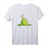 Witziges Froschkönig T-Shirt mit Krone - Lustiges Comic Design, Perfekt als Geschenk für Kinder, Teens, Damen & Herren zu Weihnachten & Geburtstag