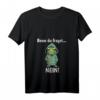 Damen HapFrog T-Shirt mit V-Ausschnitt – Lustiges Frosch Design mit Spruch, Perfekt als Geschenk für Frauen zum HapFrog