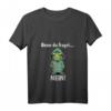 Damen HapFrog T-Shirt mit V-Ausschnitt – Lustiges Frosch Design mit Spruch, Perfekt als Geschenk für Frauen zum HapFrog