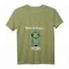 Damen HapFrog T-Shirt mit V-Ausschnitt – Lustiges Frosch Design mit Spruch, Perfekt als Geschenk für Frauen zum HapFrog