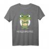 Morgenmuffel Geschenk Frosch - Lustiges Morgenmuffel T-Shirt für Kinder und Erwachsene, Perfekt für Geburtstage, Einschulung, Vatertag & Muttertag