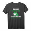 Witziges Frosch T-Shirt mit Spruch 'Ich liebe Frösche' – Perfekt für Tierliebhaber und als Geschenkidee für Froschfans