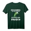 Frosch Shirt mit Spruch »Scheiss Auf Den Prinzen Ich Will Den Frosch« – Lustiges Damen Freizeit-T-Shirt mit Märchen-Motiv