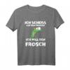 Frosch Shirt mit Spruch »Scheiss Auf Den Prinzen Ich Will Den Frosch« – Lustiges Damen Freizeit-T-Shirt mit Märchen-Motiv