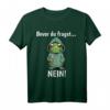HapFrog T-Shirt mit lustigem Frosch Spruch – Humorvolles Geschenk für Morgenmuffel und Arbeitskollegen